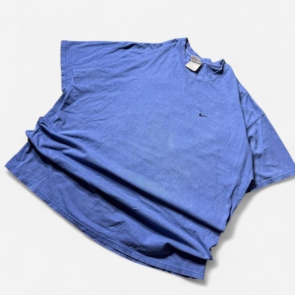 Vintage Nike Blue Swoosh Logo TeeClean and classic Nike tee - Picture 1 of 5
